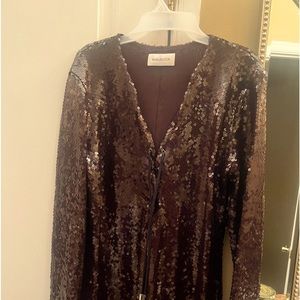 16ARLINGTON
Seeran sequined stretch-tulle mini dress! Size UK16 will be US12